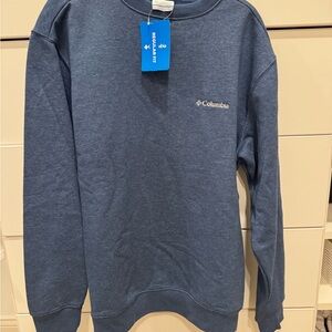 Columbia Men's Crewneck Sweat in Deep Blue